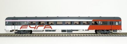 Exact-Train EX11142 - H0 - Personenwagen ICRm Fyra 1 Amsterdam-Brüssel, NS, Ep. VI